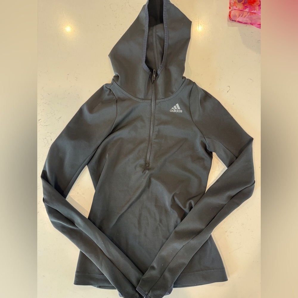 adidas Black Climalite Lightweight Hoodie